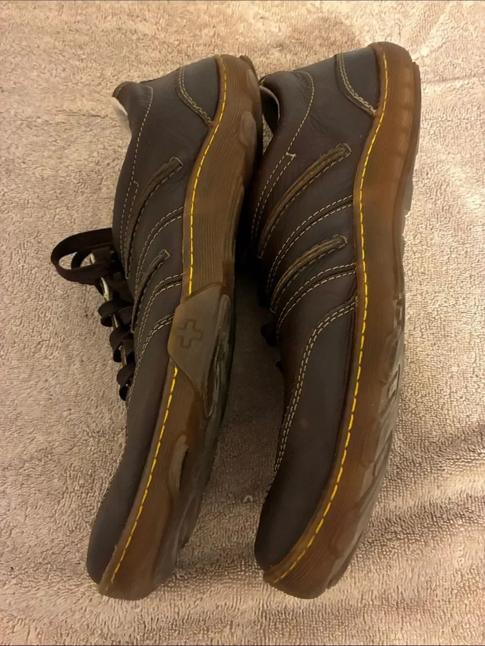 Dr. Martens Men's size 14M‎ Brown Lace-Up Sneakers